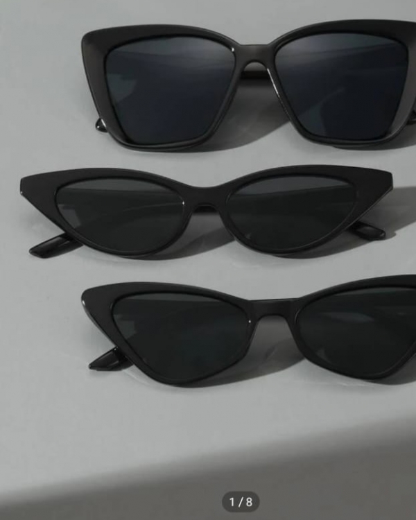 3 pairs cat eye sunglasses
